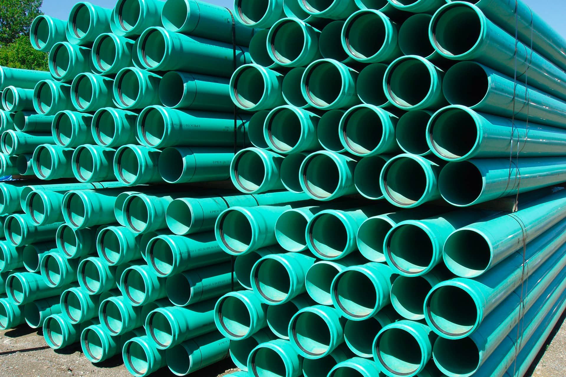 Plastic pipes